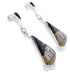 Native American or Pueblo Design Multicolor Silver Earrings MW75837